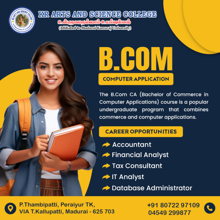 Bachelor of Commerce (Computer Applications)