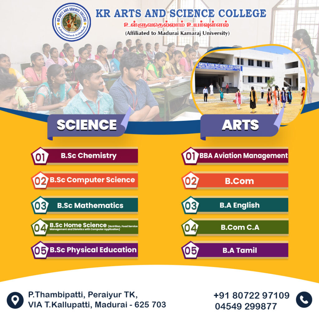 Admissions Open for Science and Arts